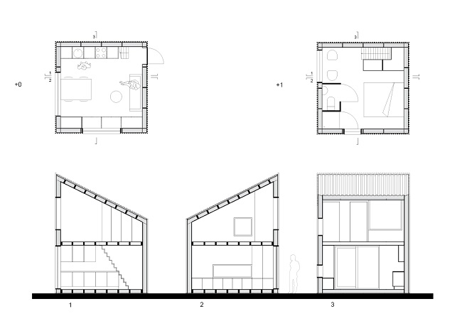 Plattegrond tiny house FOON